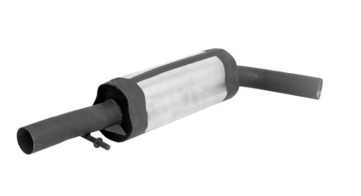 Double-Wall Angle-Cut Auspuff Endrohr