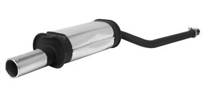 Double-Wall Round-Angle Cut Auspuff Endrohr