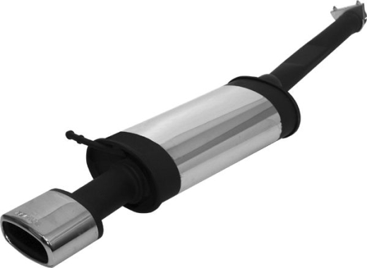 Double-Wall Round Straight Auspuff Endrohr