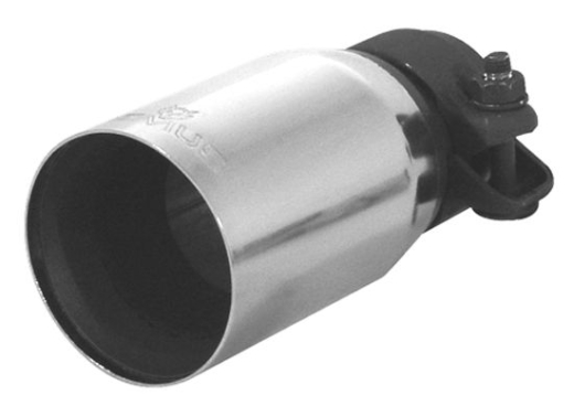 Single Wall Rolled-Round-Angle Cut Endrohr