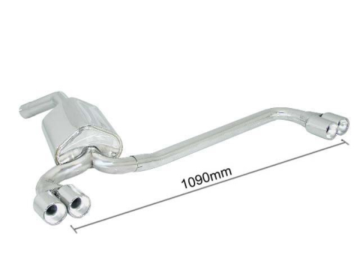 BMW 3er (E46) 330i/330ci Cat-Back-System