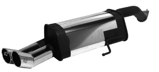 Endschalld�mpfer SW Angle Cut Domed