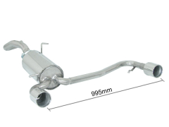 Toyota Corolla 1.8 Cat-Back System