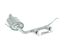 Round-15 Degree Angle Cut Endrohr