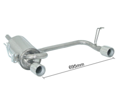 Universal Tru-X 2.25 w/ hrdwr/tubing